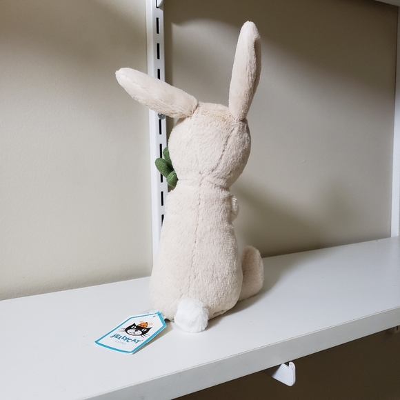 RETIRED Jellycat Bonnie Bunny with Carrot Easter Plush Rabbit BONB3C NWT - Picture 5 of 6